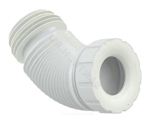 Гофра для унитаза Alca Plast для чугунных и пластиковых труб ДУ-110мм L230-530мм