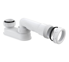Сифон для ванны плоский Alca Plast A53-7/4″ 1 1/2″x40 без выпуска с переходной трубкой 10° 40/13/4″