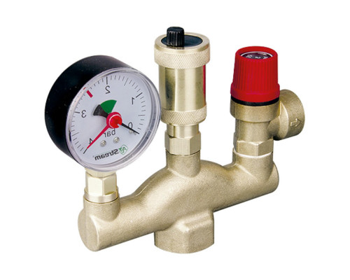 Группа безопасности ALTSTREAM 1″ Dn-25 PN-10 без теплоизоляции