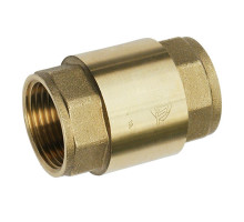 Клапан обратный Altstream 3/4″ Dn-20 PN-35 пружинный, прямой, внутренняя резьба, латунь