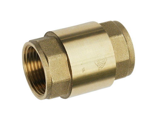 Клапан обратный Altstream 3/4″ Dn-20 PN-35 пружинный, прямой, внутренняя резьба, латунь