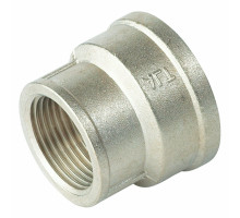 Муфта ALTSTREAM 1/2″х3/8″ Ду-15х10 Ру-40 переходная, корпус – никелированная латунь, ВР