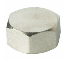 Пробка ALTSTREAM 1″ Ду-25 Ру-40, корпус - никелированная латунь, ВР
