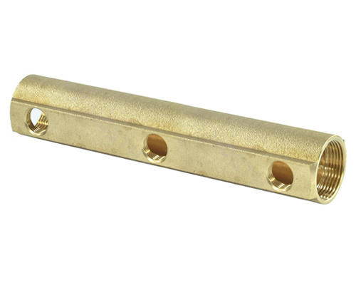 Коллектор Апогей Дн25 выходов-3*1/2″ Py16, внутренняя резьба, корпус латунь, КЛА2503.100-2