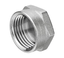Заглушка латунная AQUALINK 3/4″ Ду-20 Ру-35 ВР никелированная