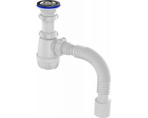 B0110 Сифон для кухни 1 1/2 дюйм x 40 с гибкой трубой 40х50