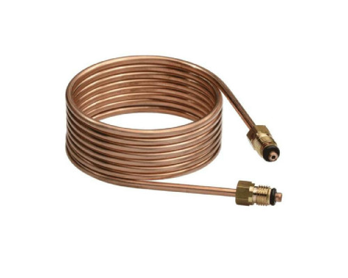 Трубка импульсная Aquasfera G 1/16″ PN-16 L=1500 для балансировочных клапанов, корпус – медь, адаптеры – латунь