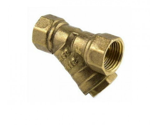 Фильтр сетчатый Aquasfera 4001-05 1 1/2″ Ду-40 Ру-20 косой с внутренней резьбой, латунный