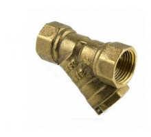 Фильтр магнитный сетчатый Aquasfera 4006-02 3/4″ Ду-20 Ру-20 косой с отверстием для пломбирования, ВР, латунный