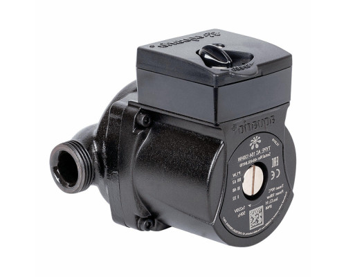 Насос циркуляционный для ГВС Aquario АС154-130HW PN-10 поверхностный, с мокрым ротором, присоединительный размер – 15 мм, производительность 2400 л/час, мощность 62 Вт, напор 4 м вод. ст., 230В, IP44, корпус – чугун