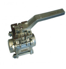Кран шаровой ABRA BV-61 ДУ-10 PN-40 проход полный с ISO-фланцем под приварку AISI 316 BV-61-010