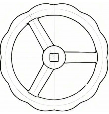 Штурвал съёмный ABRA KV03 Dn300 PN16 для ABRA-KV-03 Dn50-100