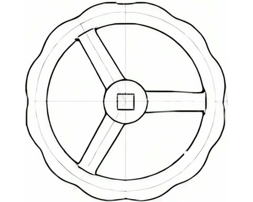 Штурвал съёмный ABRA KV03 Dn400 PN16 для ABRA-KV-03 Dn350-600