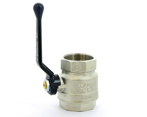 Кран шаровой BUGATTI Arizona 600 1 1/4″ ДУ-32 PN-20 стандартнопроходной, внутренняя резьба, управление ручка-рычаг