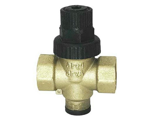 Регулятор давления бытовой Benarmo КРДВ 1/2″ ДУ-15 Ру-16 внутренняя резьба, латунный, поршневой, с выходом под манометр и фильтром, Рн = 2 - 4 бар
