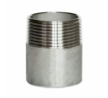 Ниппель 3/8″ Ду-10 (17.2) Ру-20 корпус – нерж. AISI304, под приварку – НР