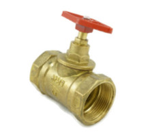 Клапан запорный Цветлит 15Б1п ВР-ВР 1″ Dn-25, PN-16, красный
