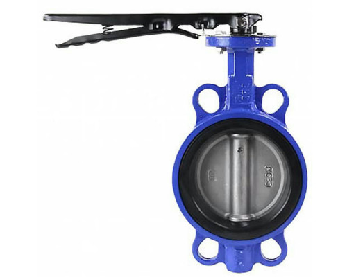 Затвор дисковый поворотный 1132N-2W-Fb-H DN125 PN-16, корпус -чугун GG25, диск - AISI 316L, NBR, с рукояткой, квадрат 14х14, F07