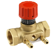 Клапан балансировочный Danfoss CNT 3/4″ Dn-20 PN-16 ручной, В/Р муфтовый, KVS=2,5, с измерительными ниппелями, латунь