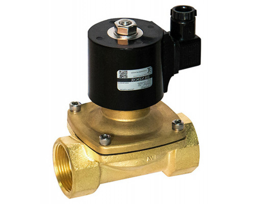 Клапан электромагнитный Dendor Vs-DA-nc-N-Z2-B Dn-20 PN-10 корпус латунь, муфтовый, прямого действия, внутреняя резьба 3/4, нормально закрытый(НЗ), уплотнение - NBR, катушка 220B