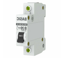 Автоматический выключатель однополюсный EKF Basic ВА47-29 1P 20А (B) 4.5kА, сила тока 20 А, тип расцепления B, отключающая способность 4.5 kА