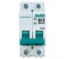 Автоматический выключатель двухполюсный Schneider Electric DEKraft ВА-101 2Р 16А (С) 4.5кА, сила тока 16 А, тип расцепления C, переменный, отключающая способность 4.5 kА