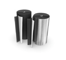 PN-лон теплоизоляционный Energoflex Black Star Duct Al S= 8мм, ширина 1м, L= 12м (рулон 12м2)