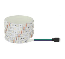Лента светодиодная ЭРА LS5050 12В, 14.4 Вт, цветовая температура - регулируемая, количество светодиодов - 60 LED/м, IP65, тип светодиодов - 5050, длина ленты - 5 м, ширина ленты - 10 мм, срок гарантии - 1 год