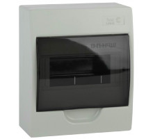 Корпус пластиковый ЭРА SIMPLE ЩРН-П-8 IP41 198х95х184 c DIN белый, количество рядов - 1, количество модулей - 8, цвет - белый