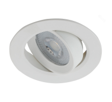 Светильник светодиодный ЭРА KL LED 22A-5 3K WH 5 Вт, точечный, тип лампы LED, световой поток 400Лм, цветовая температура - 3000 K, IP20, цвет свечения - теплый белый, цвет светильника - белый / матовый