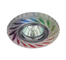 Светильник cо светодиодной подсветкой ЭРА DK LD13 SL RGB/WH 50 Вт, точечный, цоколь GU5.3, тип лампы - MR16, декоративный, IP20, цвет светильника - мультиколор
