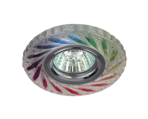 Светильник cо светодиодной подсветкой ЭРА DK LD13 SL RGB/WH 50 Вт, точечный, цоколь GU5.3, тип лампы - MR16, декоративный, IP20, цвет светильника - мультиколор