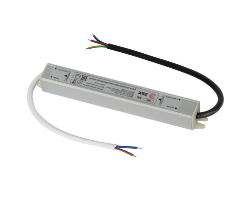 Блок питания ЭРА LP-LED-IP67-S мощность - 25 Вт, выходное напряжение - 12 В, IP67 для светодиодной ленты