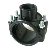 Седелка ПЭ ВР с резьбовым выходом Dn25х1/2" Ру-16, ВР