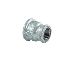 Муфта переходная Fittex 1″x1/2″ Ду-25x15 ВР, чугун оцинкованный