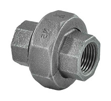 Соединитель Fittex PLUS ДУ-40 Ру-16 чугун, американка, прямой, внутренняя резьба