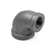 Угольник переходной Fittex PLUS 1″х3/4″ ДУ-25х20 Ру-16, 90гр ВР/ВР, чугунный резьбовой, без покрытия