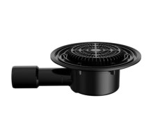 Воронка кровельная Fachmann VB 510 Ду-40/50 с горизонтальным выпуском, с плоским листвоуловителем, без прижимного фланца