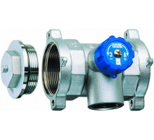 Коллектор регулирующий FAR Start FK3874 ДУ-32-1х1/2″ PN-25, внутренняя резьба с 1-м выходом ДУ-15 внутренняя резьба, с заглушкой, корпус латунь