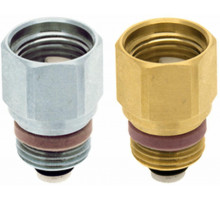 Клапан обратный FAR FA 2080 3/8″x3/8″ Dn-10x10 PN-10 для воздухоотводчика латунный хромированный