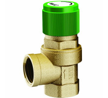 Клапан предохранительный FAR FA 2012 1/2″x1/2″ Dn-15x15 PN-6 автоматический, внутренняя-внутренняя резьба