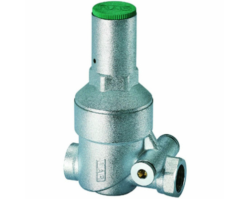 Регулятор давления FAR FA 2850 1/2″ ДУ-15 Ру-25 без манометра, латунный, хромированный, внутренняя/внутренняя резьба (редуктор)