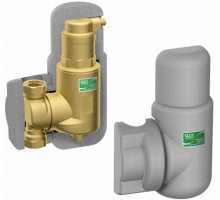 Деаэратор FAR FA 2263 3/4″ Ду-20 с поворотным соединением для системы отопления, в теплоизоляции