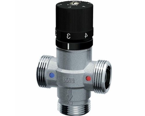 Смеситель термостатический FAR FA 3957 3/4″ ДУ-20, наружная резьба