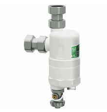 Грязеуловитель FAR CompactFAR FA 2279 3/4″ Ду-20 Ру-10 с магнитными вставками, накидная гайка, белый корпус