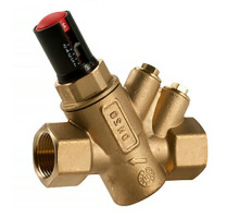 Клапан балансировочный Giacomini R206A 1 1/2″ Dn-40 PN-25 автоматический, муфтовый, корпус — латунь