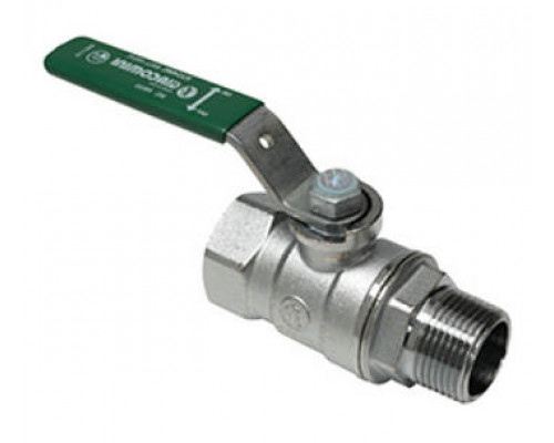 Кран шаровой Giacomini R254WL 3/4″ ДУ-20 PN-42 стандартнопроходной, хромированный, внутренняя/наружная резьба, ручка-рычаг (R254WX054)