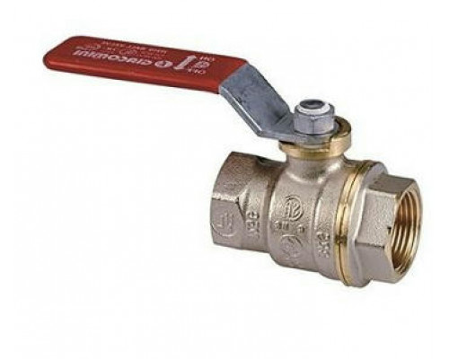Кран шаровой Giacomini R950 1/4″ ДУ-8 PN-42 полнопроходной, никелированный, внутренняя резьба, ручка-рычаг (R950X021)