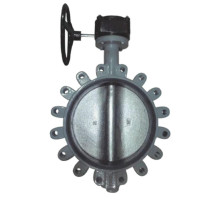 Затвор дисковый поворотный Giacomini R59FLX DN500 PN-16, межфланцевый, корпус - чугун, диск - чугун, EPDM, управление - редуктор