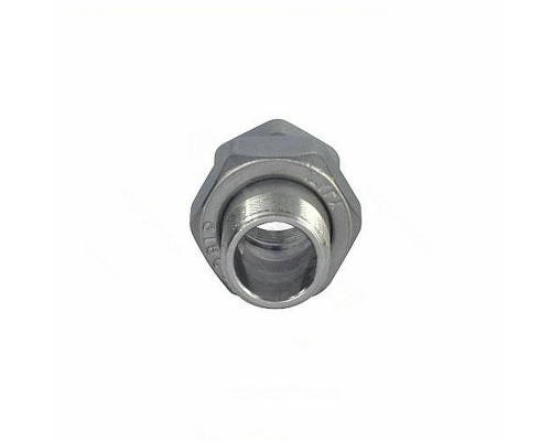 Соединитель GIACOMINI R18 1 1/4″ ДУ-32 прямой разъемное соединение американка внутренняя-наружная резьба, корпус – латунь, покрытие-хром